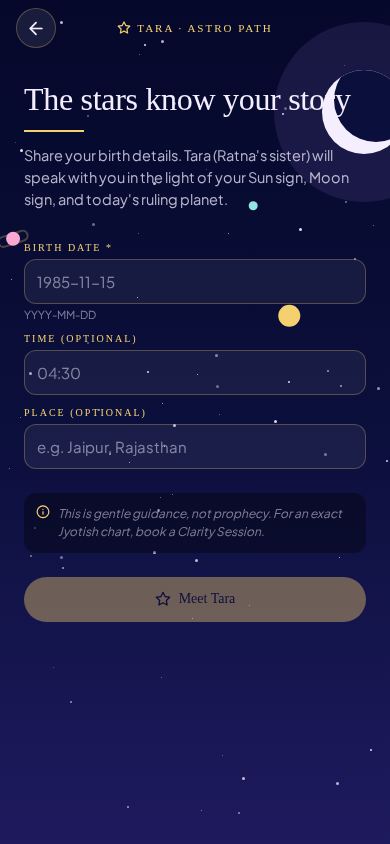 Tara, the astrology guide